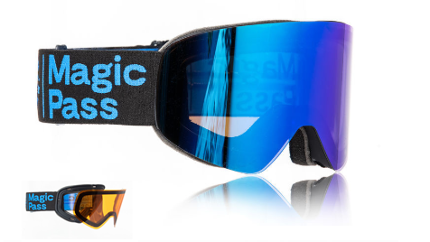 Goggle Magic CLIP ON - Schwarz